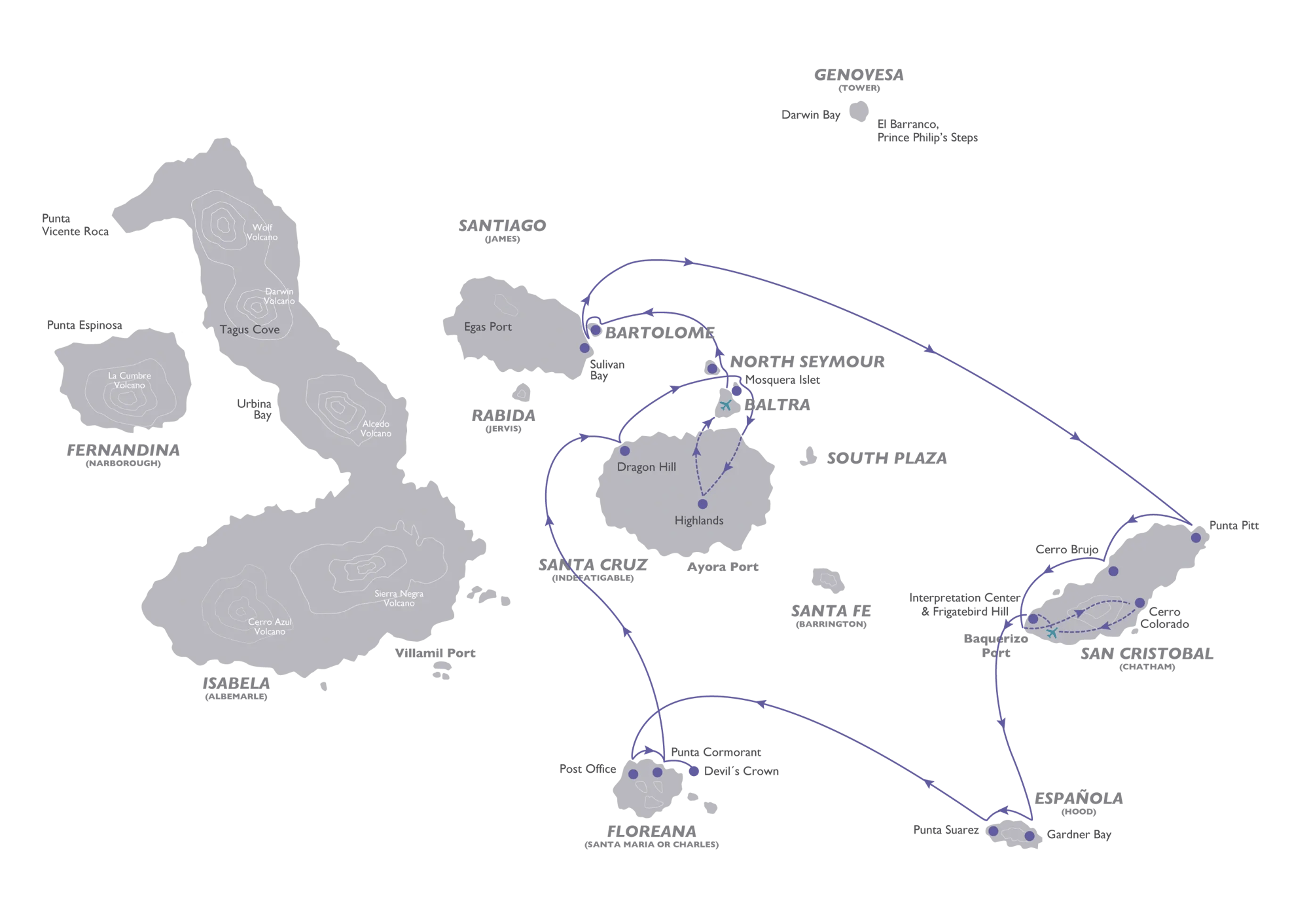 8-Day Eastern & Southern Expedition | Galapagos Islands